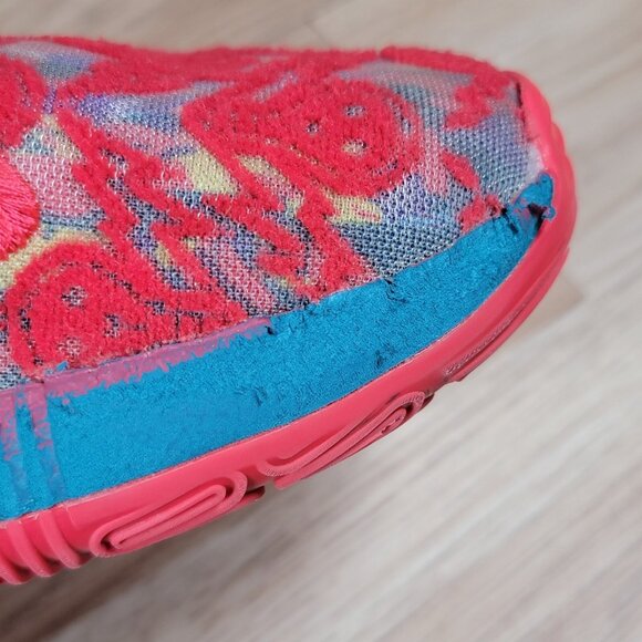 Nike‎ KD 14 Ron English 3 Shoes Mens 8 Red Pink Basketball Athletic DO6903-600 - Picture 6 of 13